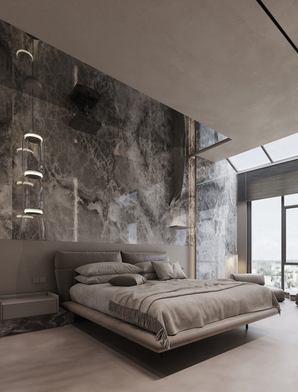 Curated Luxury Penthouse Rock Shaped Stone Gallery View 36