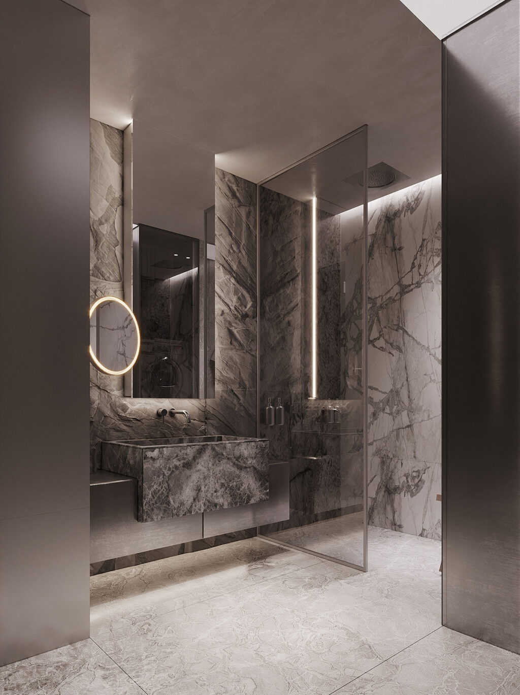 46 Stunning Luxury Penthouse Designs with Sky-High Style - Modern Apartment Textures Urban Luxury Penthouses