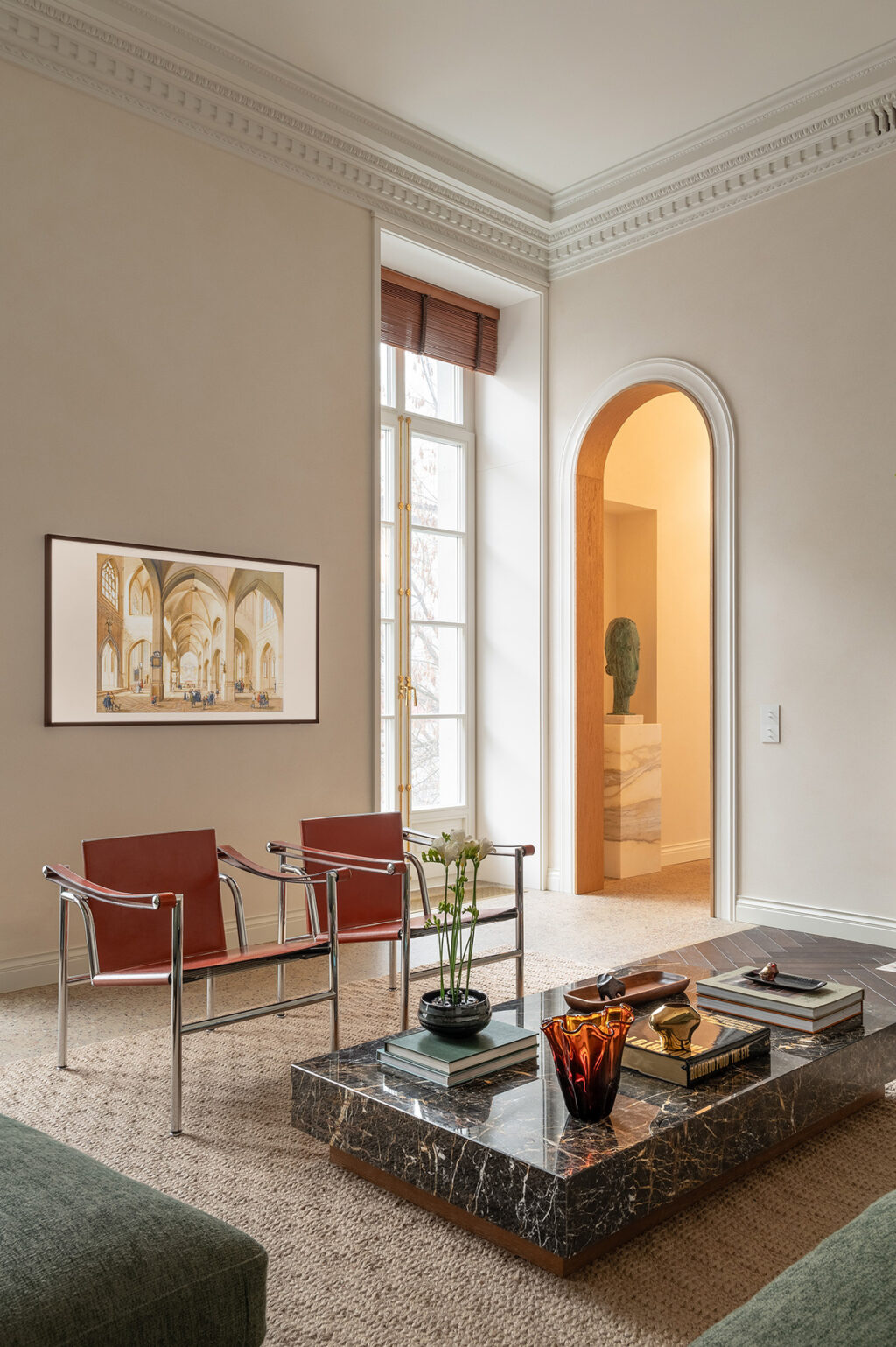 Image showcasing A Classical Kyiv Apartment With High Ceilings