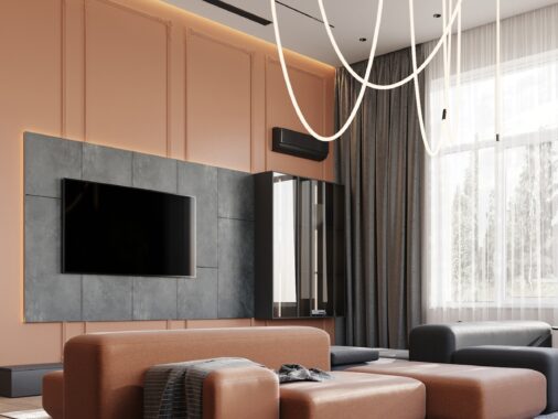 TV feature wall