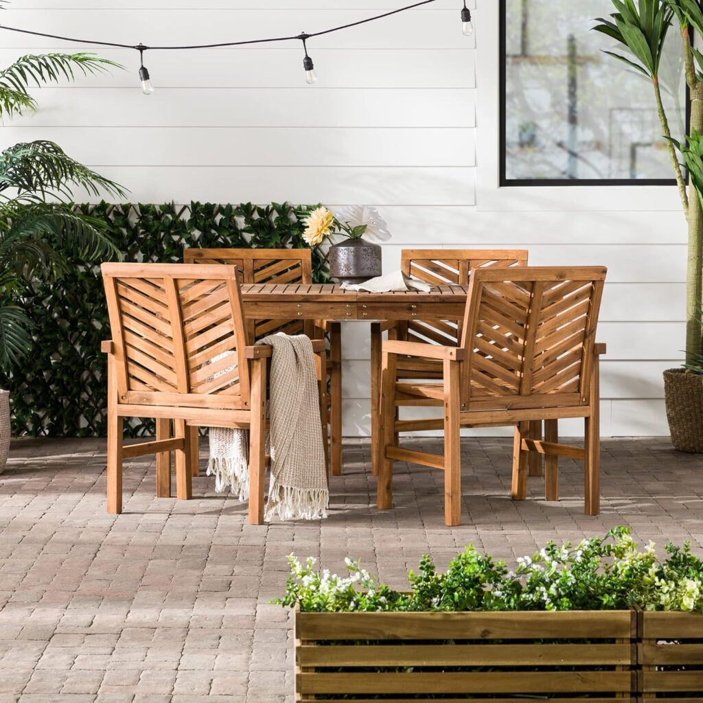 53 Wood Patio Furniture Picks for Updated Outdoor Living