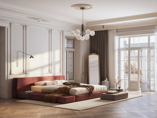 Refined and Romantic: A Neoclassical Apartment in Paris