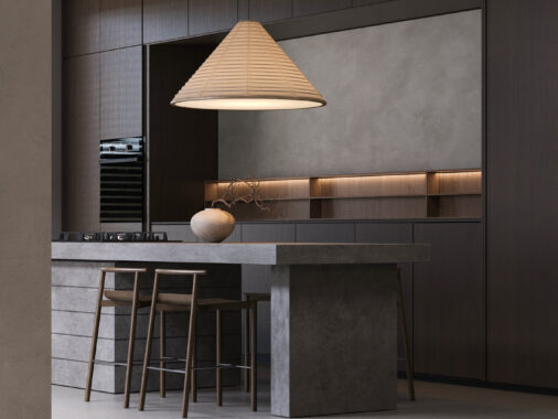 The Slate Space: A Zen-Inspired Interior with Raw Elegance
