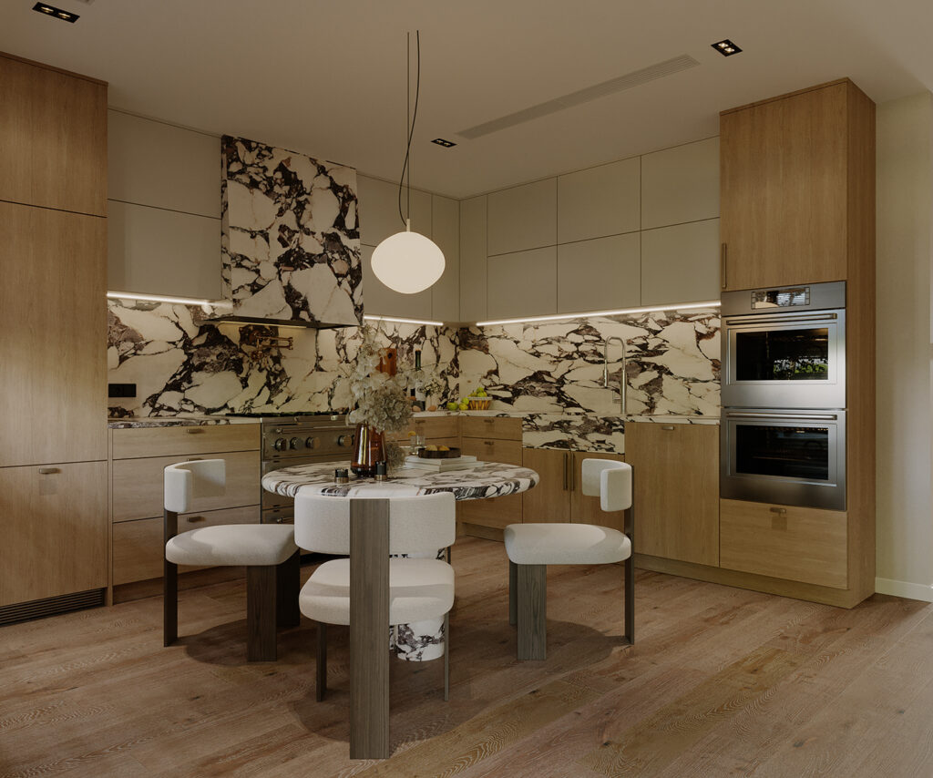 round pedestal marble dining table