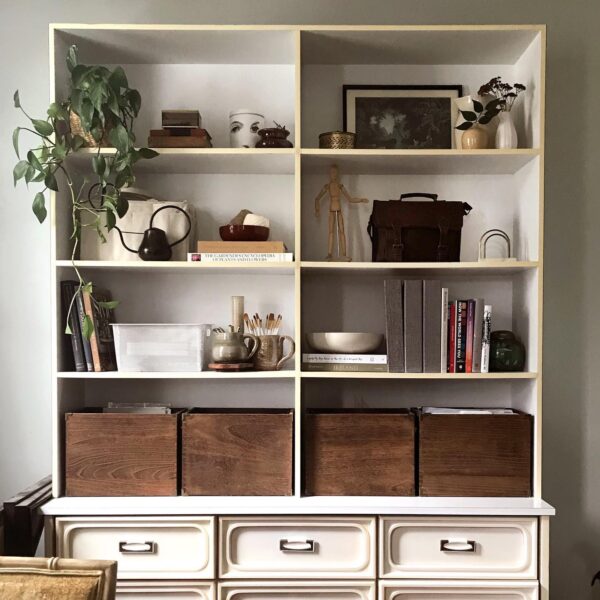 different zones shelving