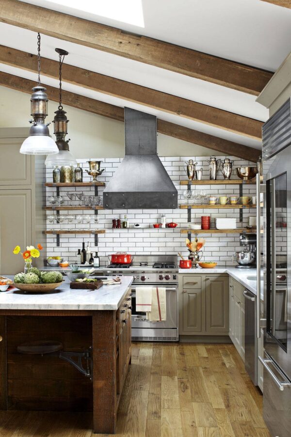 industrial shelves