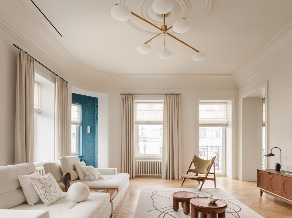 light and airy living space