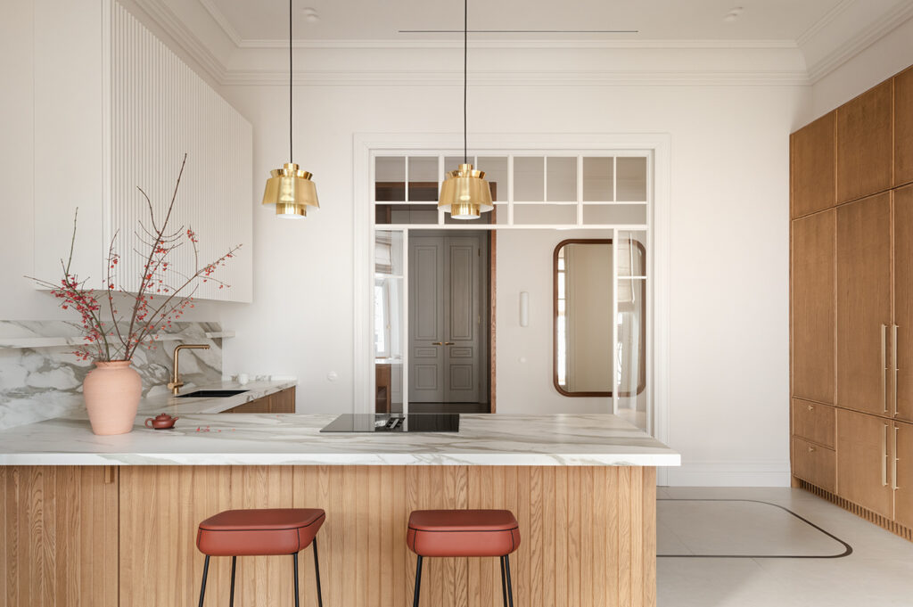 marble kitchen backsplash