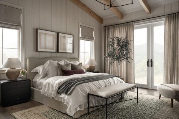 wooden contrast